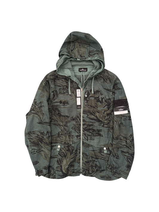 Stone Island Shadow Project 'Printed Linen Cordura TC' Jacket - XL