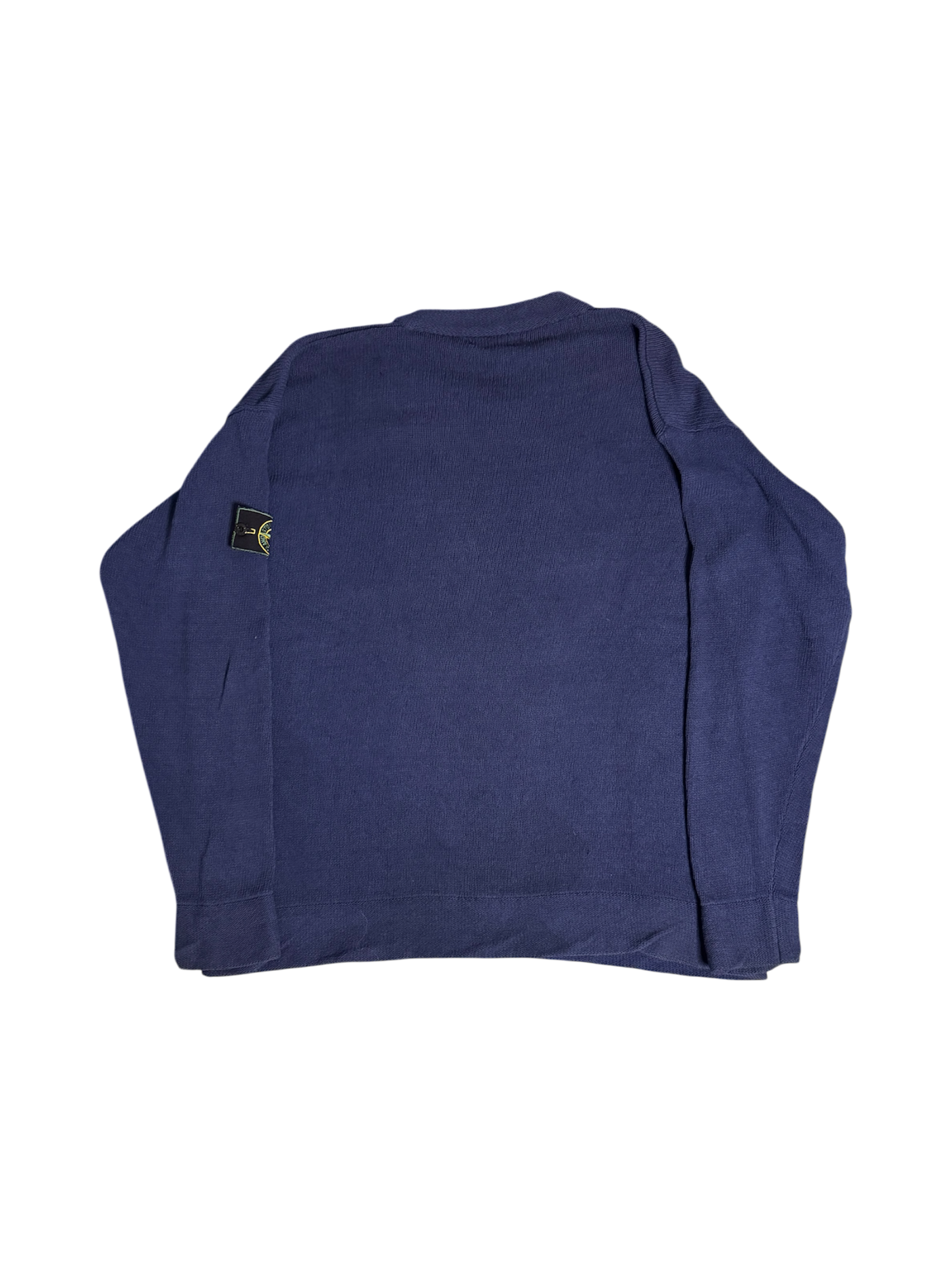 Stone Island Vintage Navy Knitwear - Large