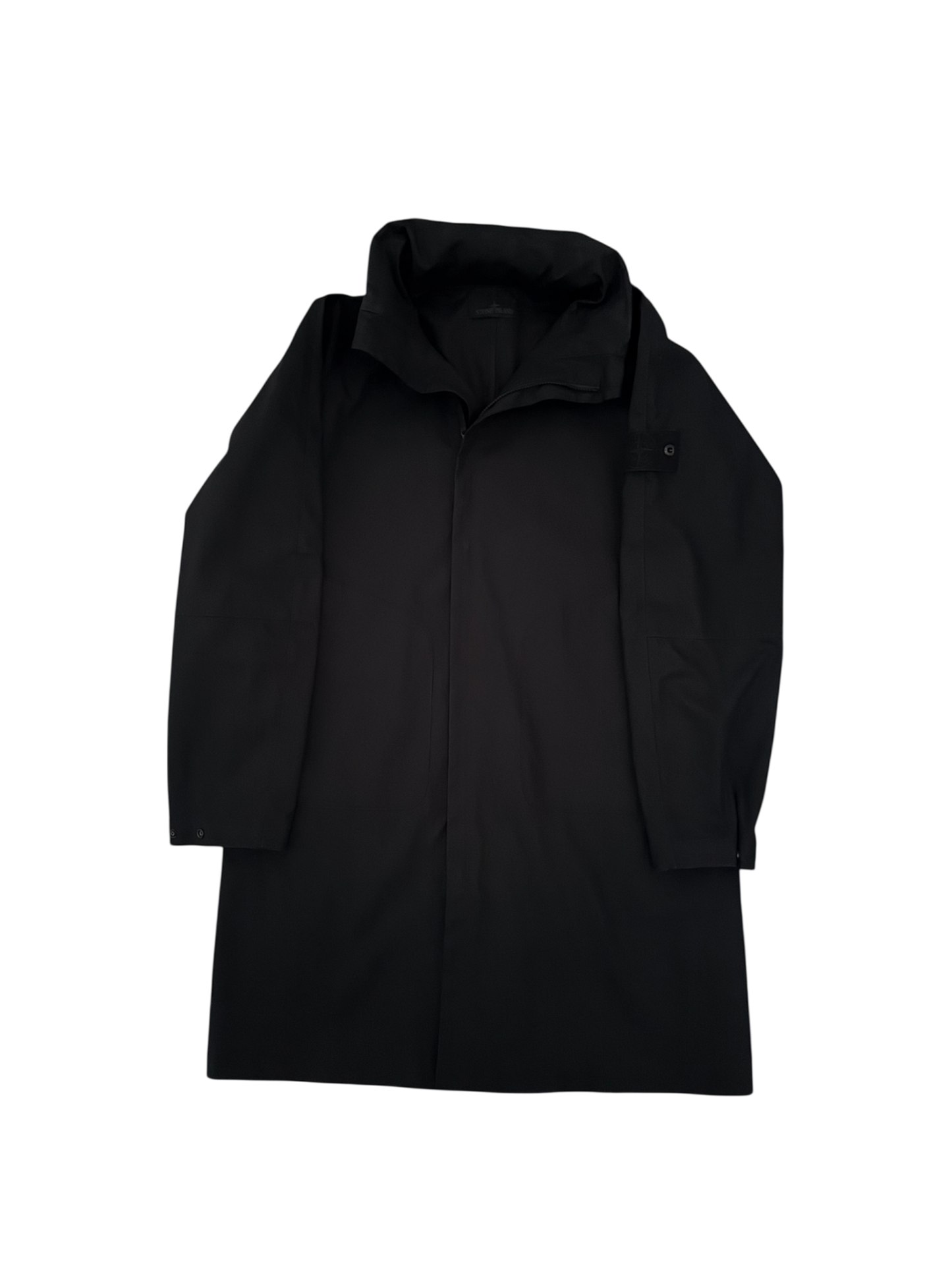 Stone Island 'Mac Supima 2L Ghost Piece' Long Jacket - Large