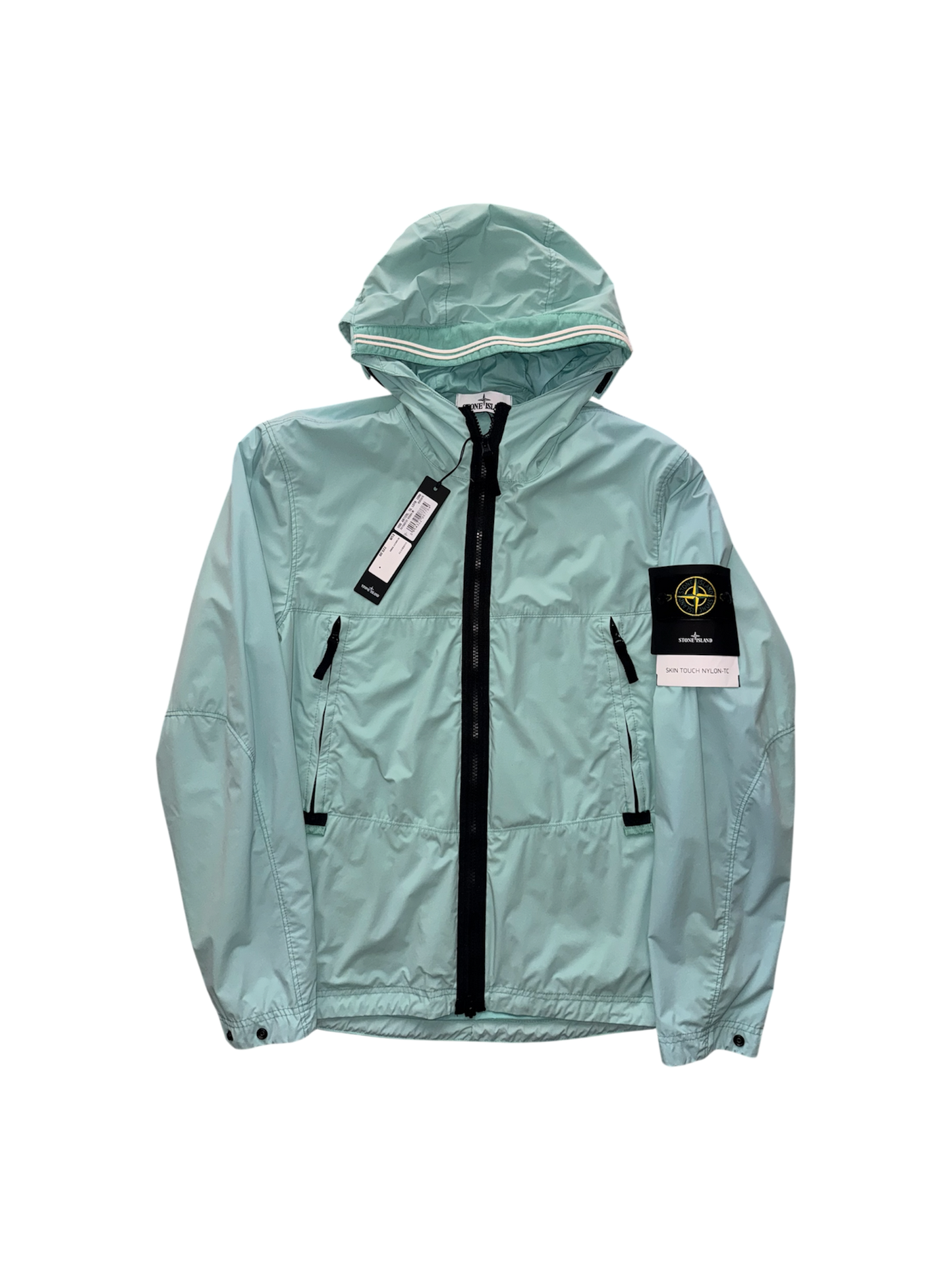 Giacca Stone Island 2021 'Skin Touch Nylon TC' Azzurra - Medium