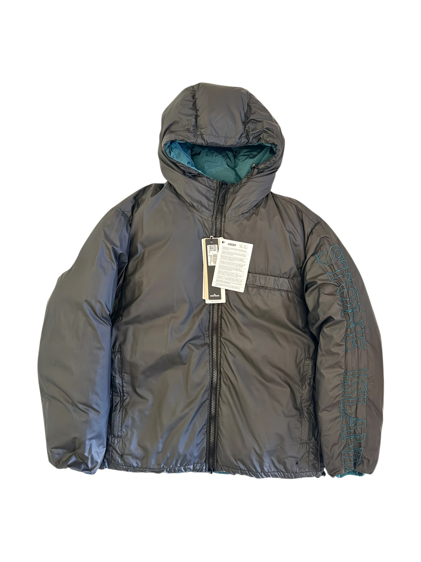 Stone Island 'Nylon Metal Econyl Down TC' Reversible Puffer - XL