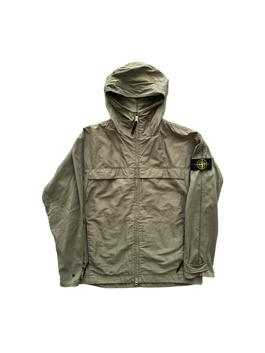 Stone Island 2020 'Micro Reps' Khaki Jacket - Medium