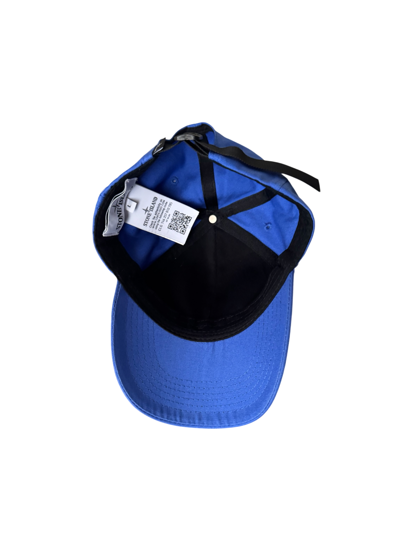 Stone Island Blue Cap - Large