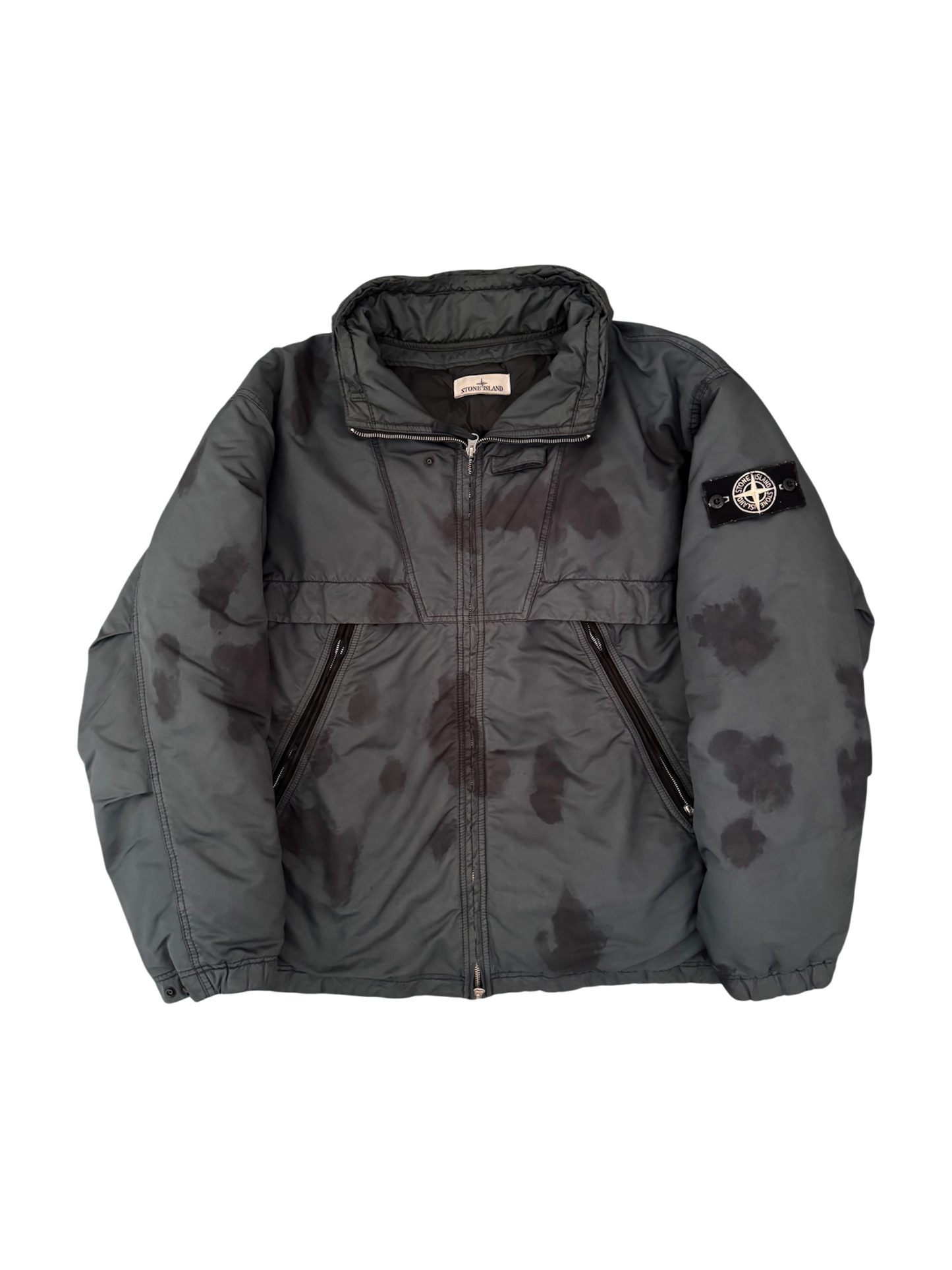 Stone Island 'Hand Colouring On David TC Down' Jacket - XL
