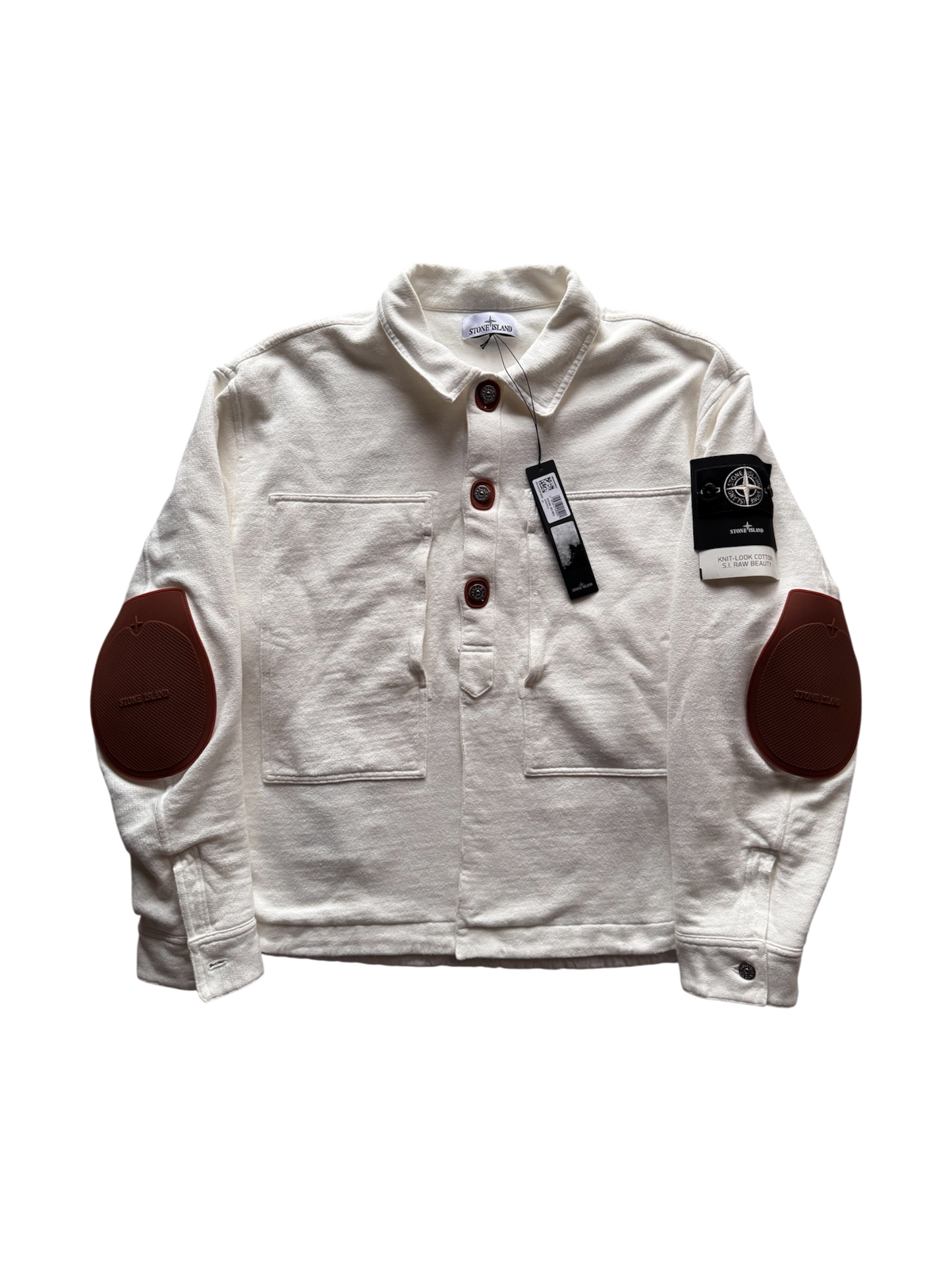 Stone Island 2025 'Knit Look Cotton Raw Beauty' - XL