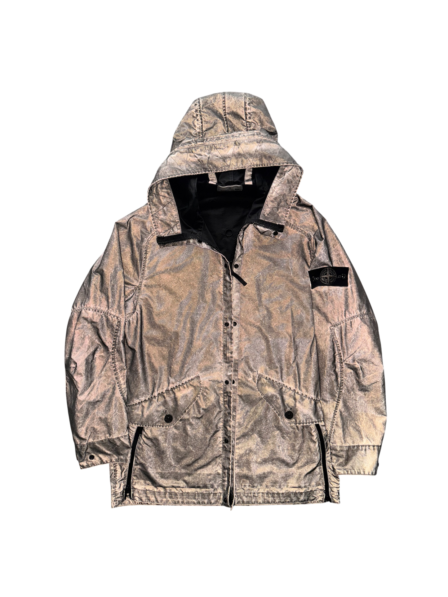 Stone Island 2020 'Dust Colour Plated Reflective' Jacket - Medium