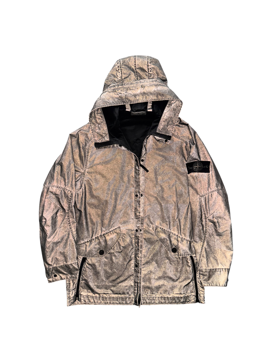 Stone Island 2020 'Dust Colour Plated Reflective' Jacket - Medium
