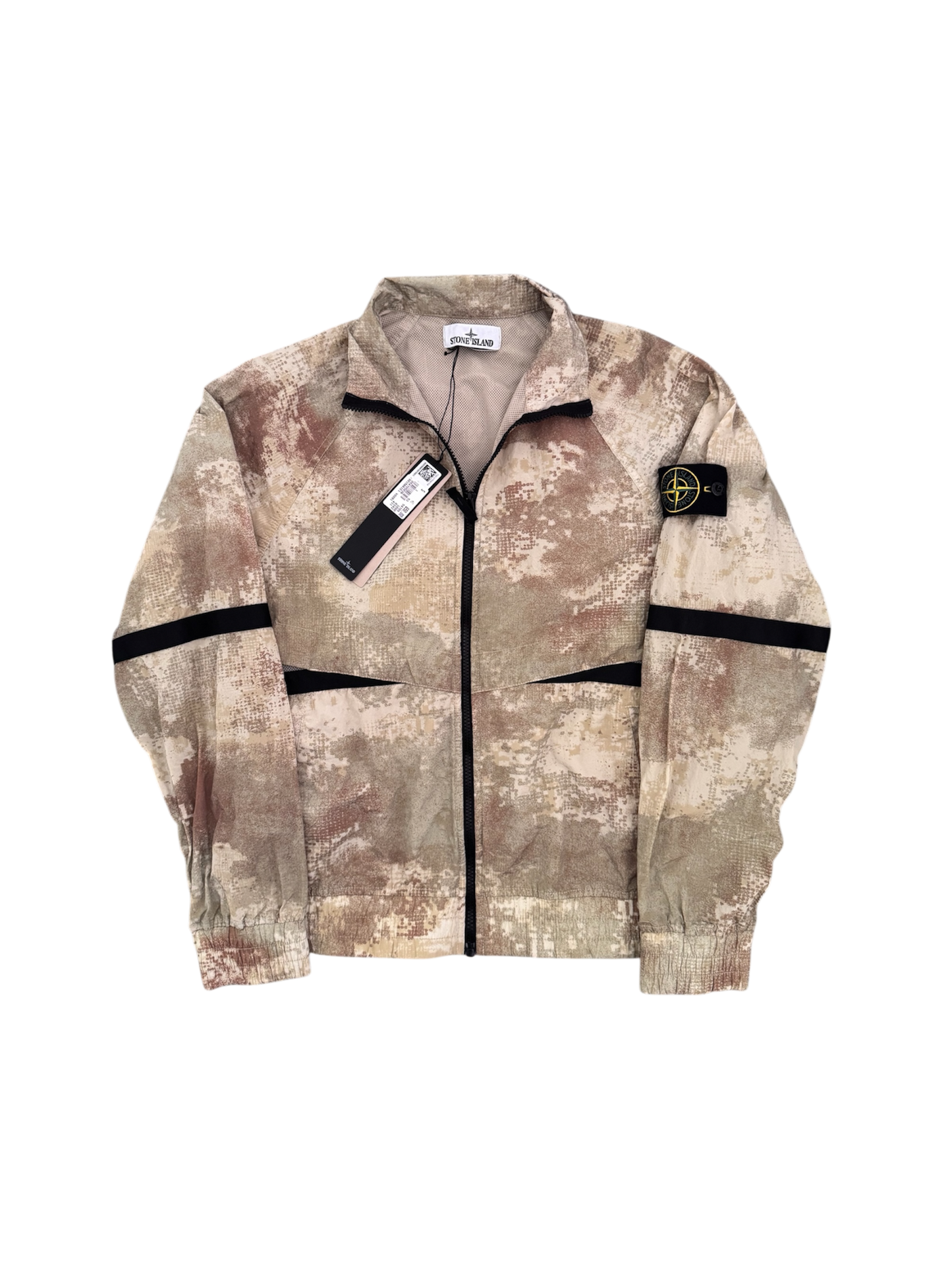 Stone Island 'Dissolving Grid Camo' Jacket - Small