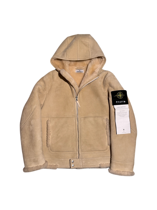 Giacca Stone Island 'Suede Sheepskin' - Large