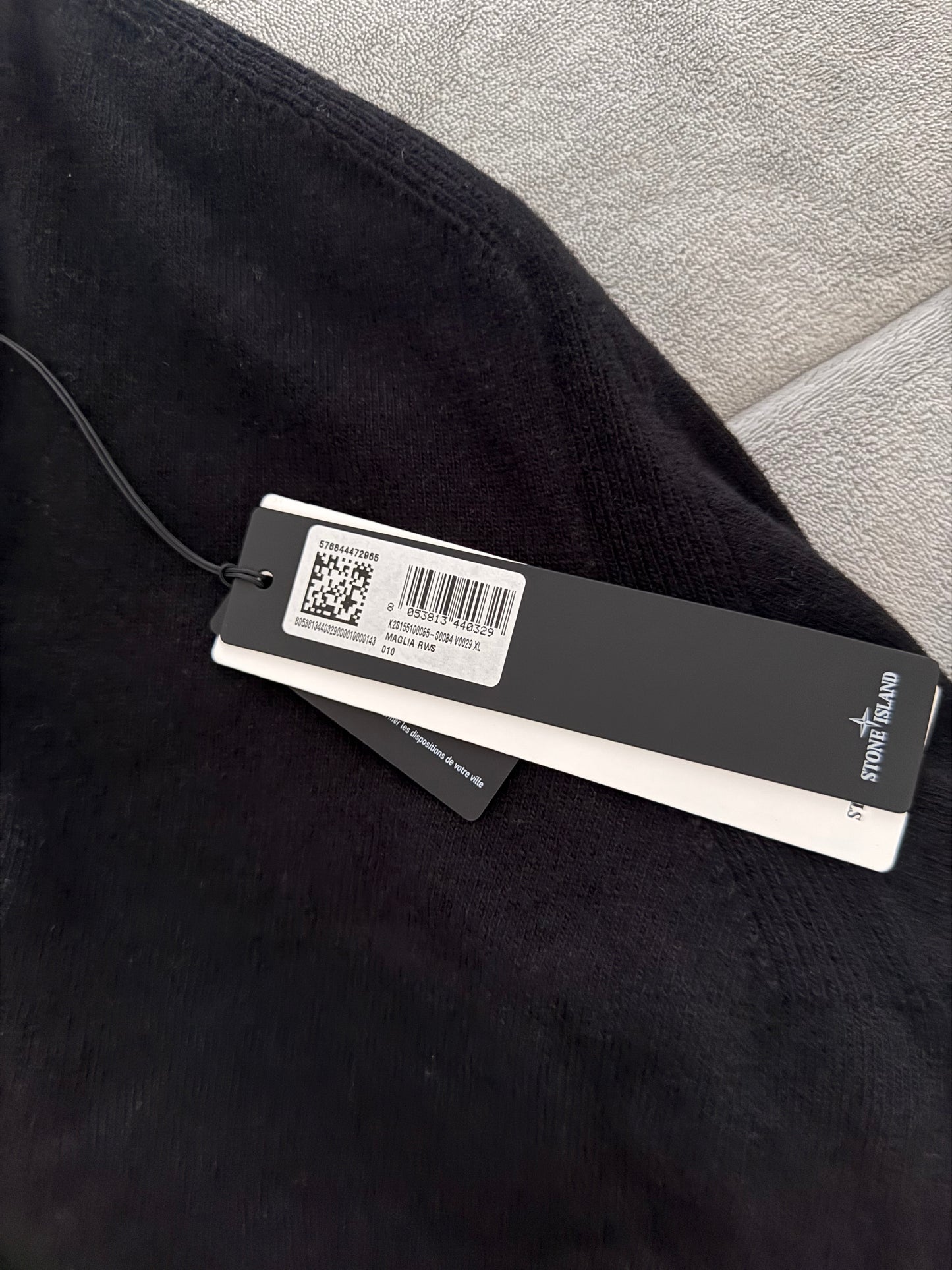 Cardigan Nero Stone Island 2025 - XL