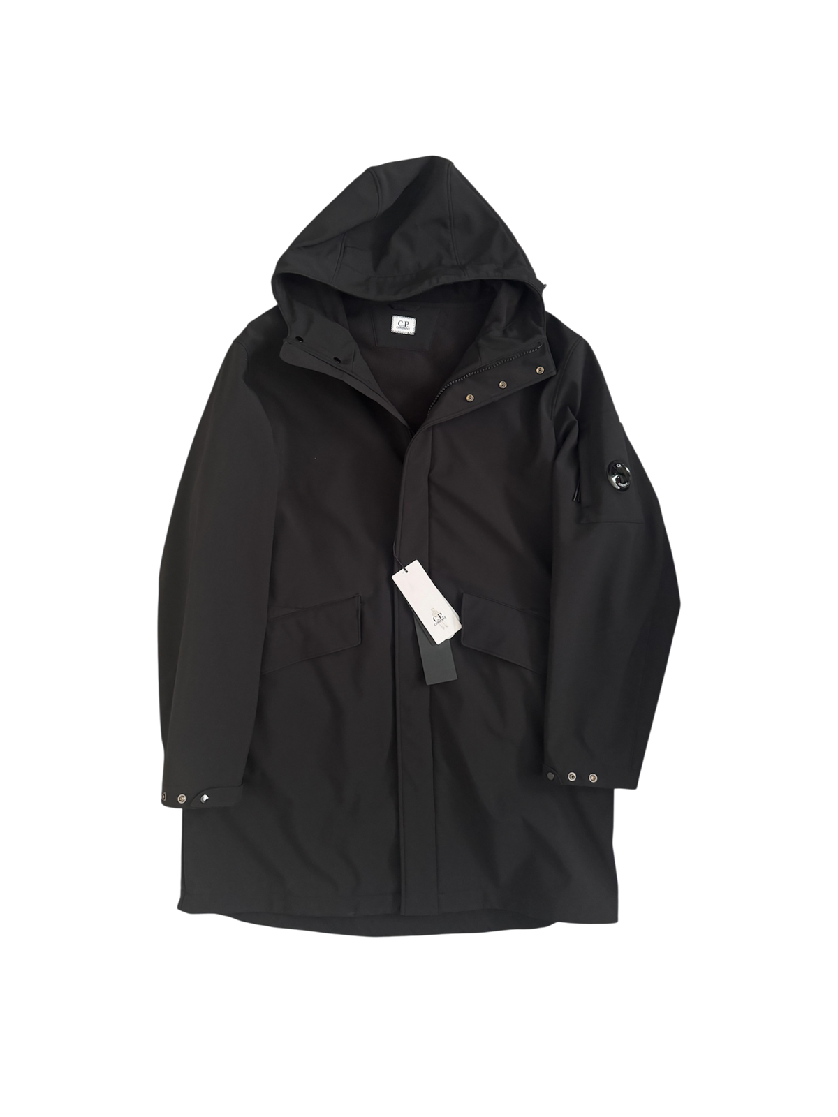 C.P. Company Black CP Shell Long Jacket - Large