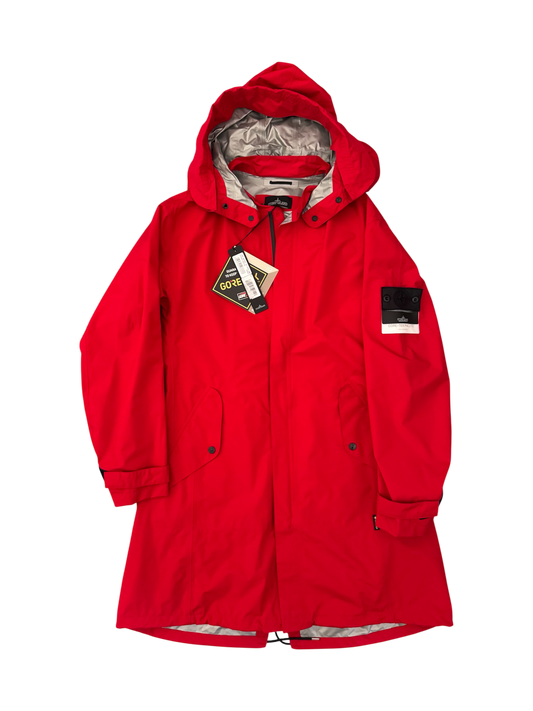 Stone Island Shadow Project Red 'Goretex Paclite' Parka - XL