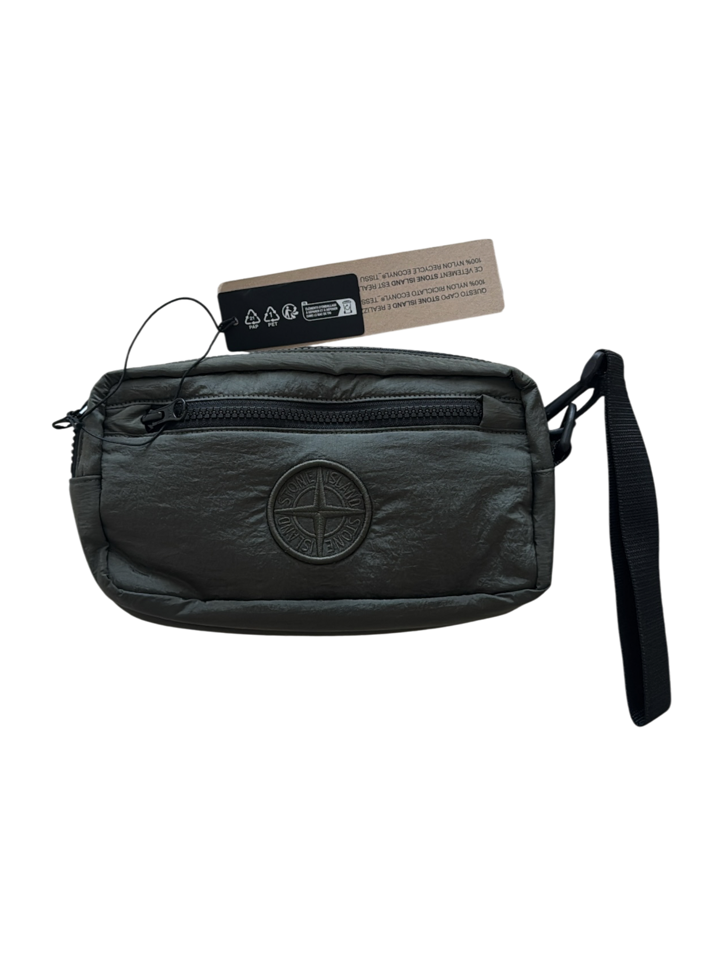 Stone Island Nylon Metal Borsello Cachi - Unisize