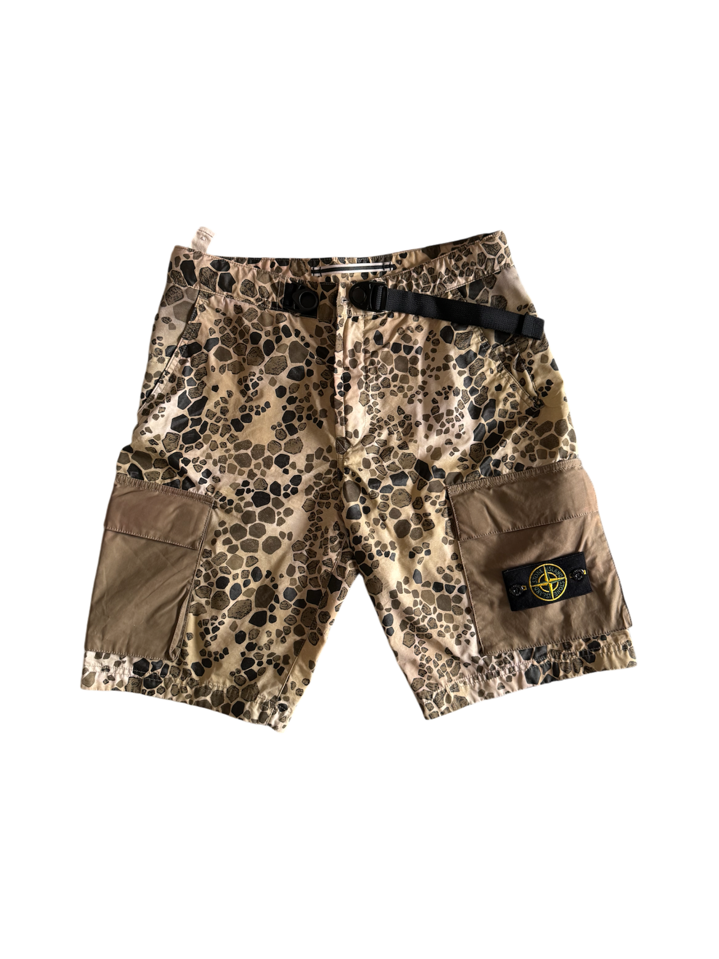 Stone Island 'Alligator Camo' Shorts - W30