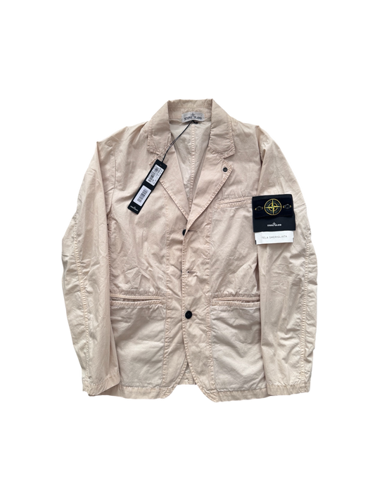 Stone Island Beige 'Tela Smerigliata' Jacket - Medium