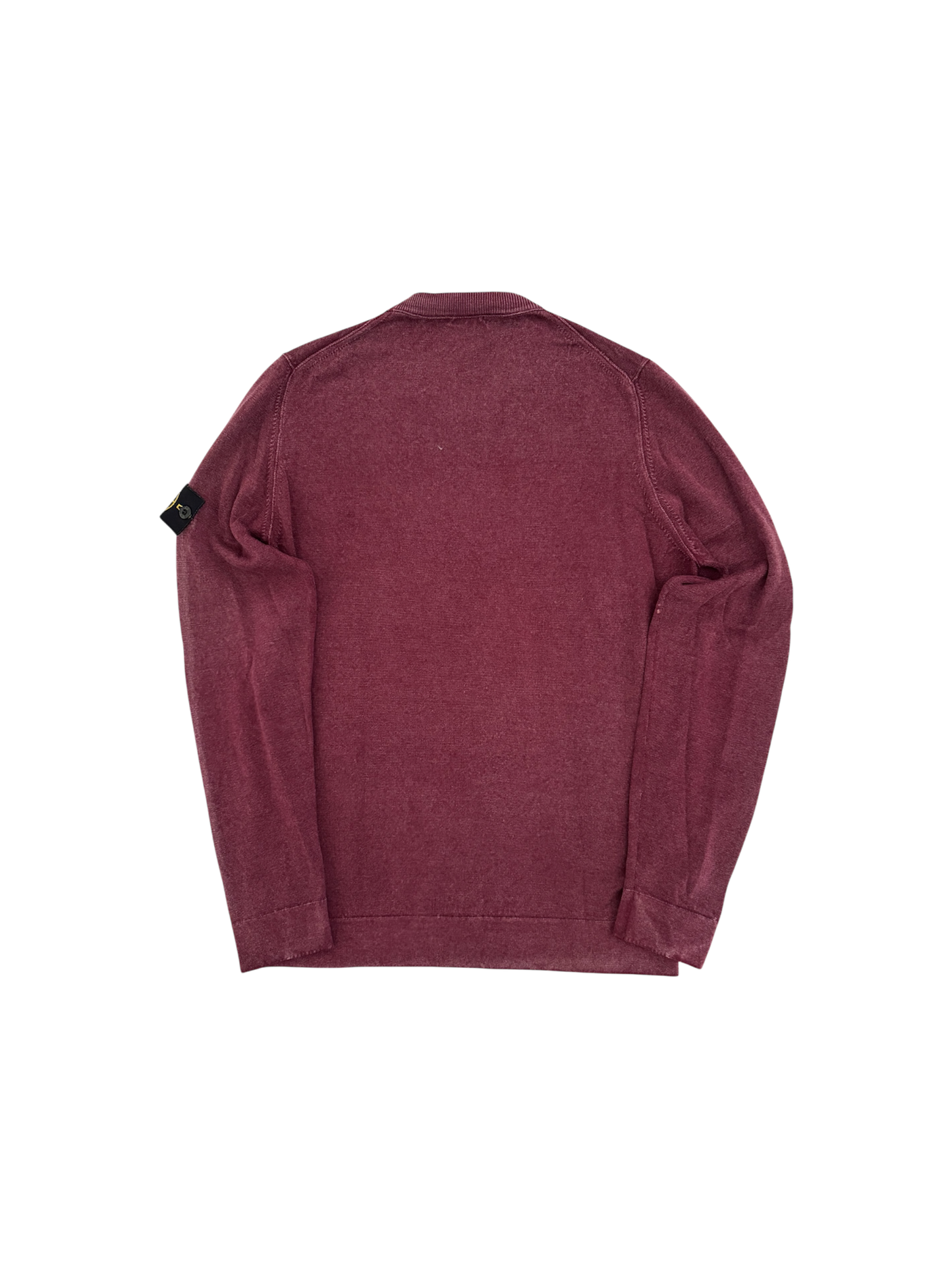 Maglioncino Lana Stone Island Borgogna - Large