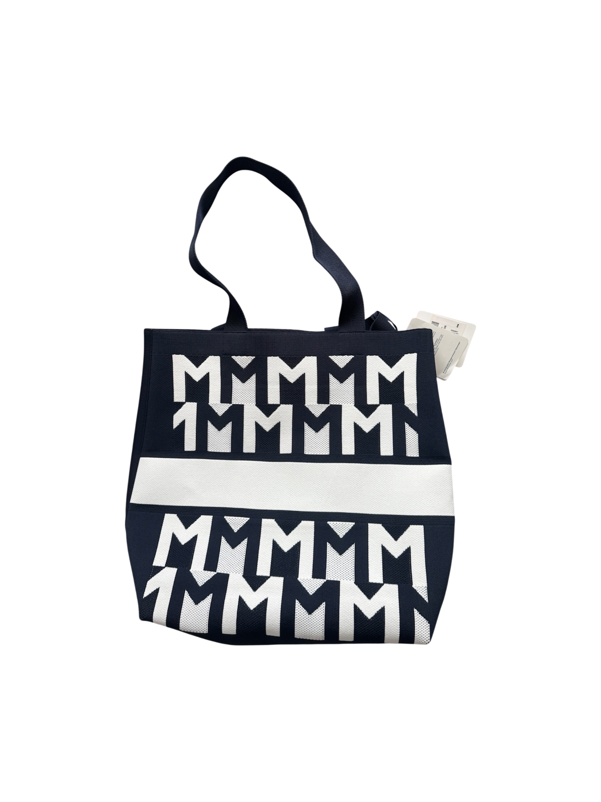 Moncler Navy Tote Bag Knit - Unisize