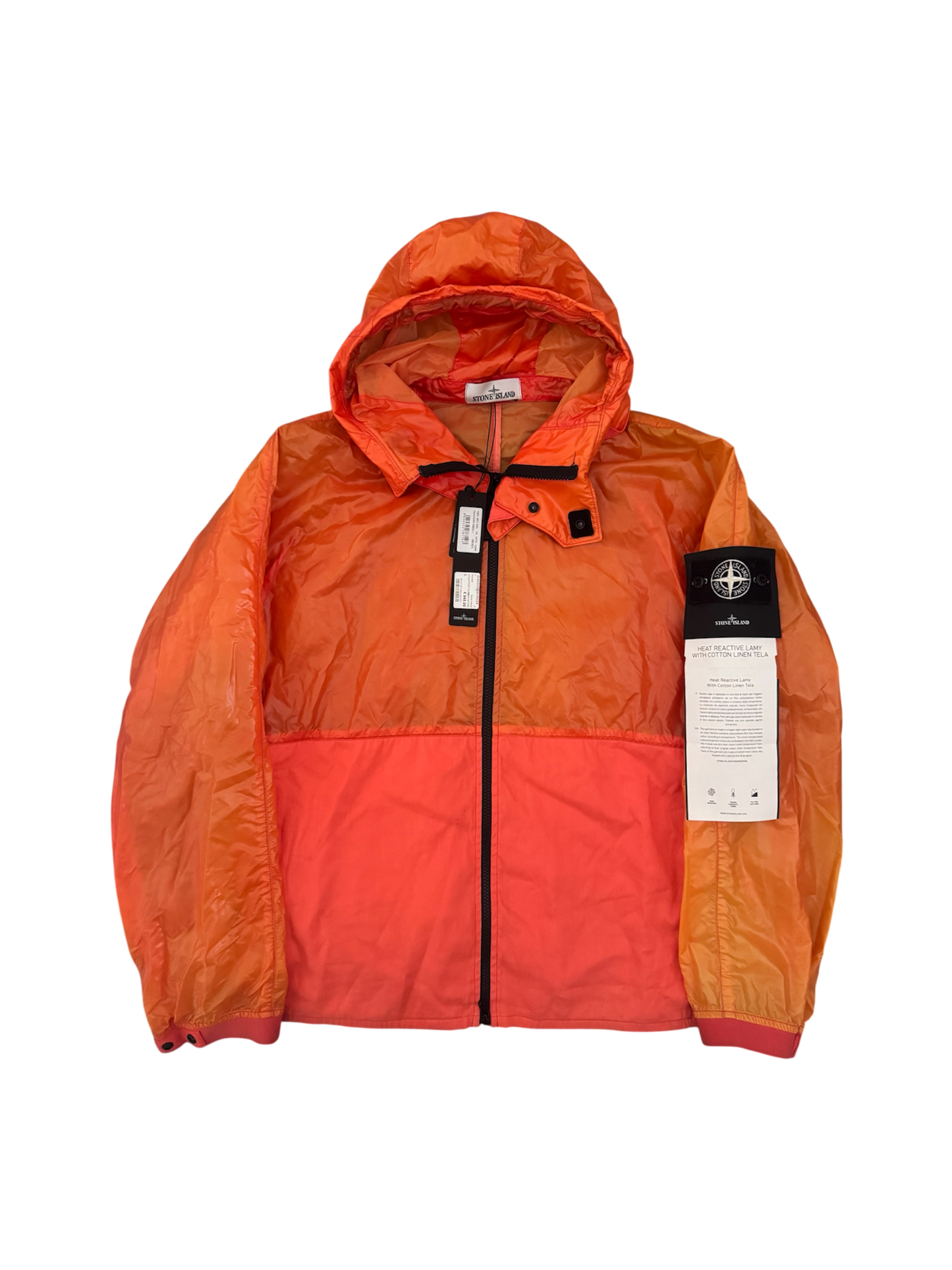 Stone Island 'Heat Reactive Lamy Linen Tela' Jacket - Large