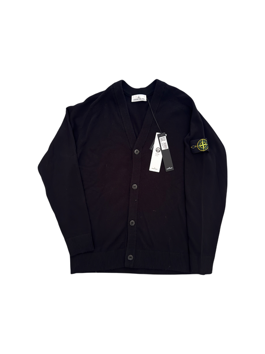 Cardigan Nero Stone Island 2025 - XL
