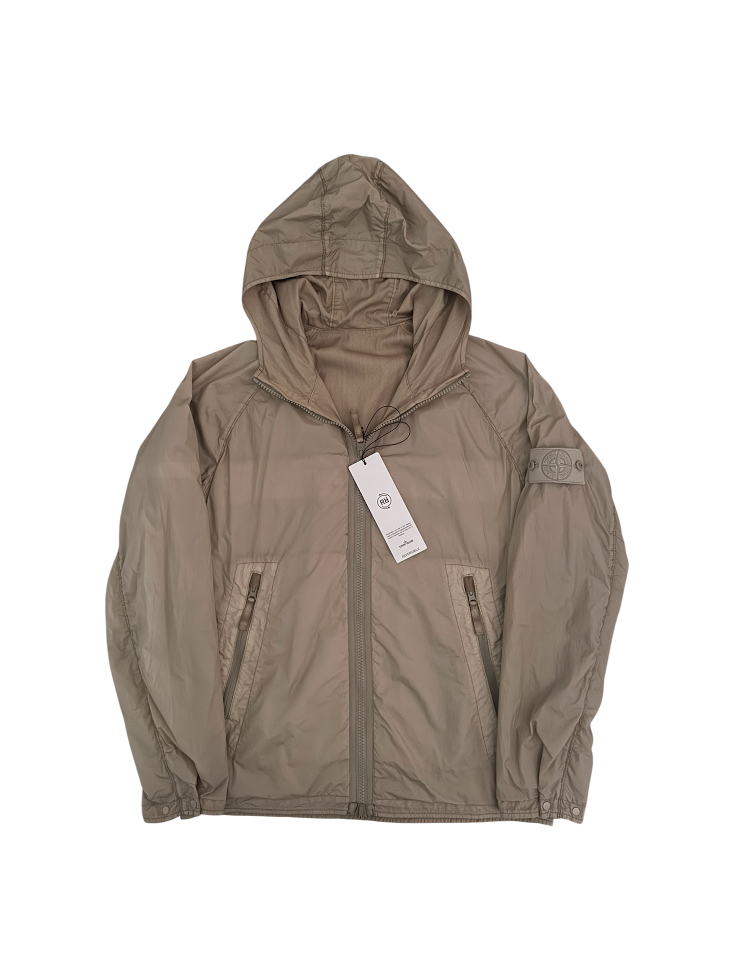 Stone Island 'Stretch Wool Nylon Ghost Piece' Reversible Jacket - Large