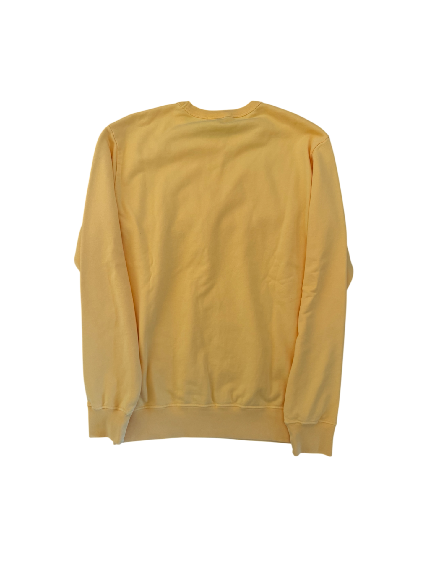 Stone Island 2022 Yellow Stellina Crewneck - Large