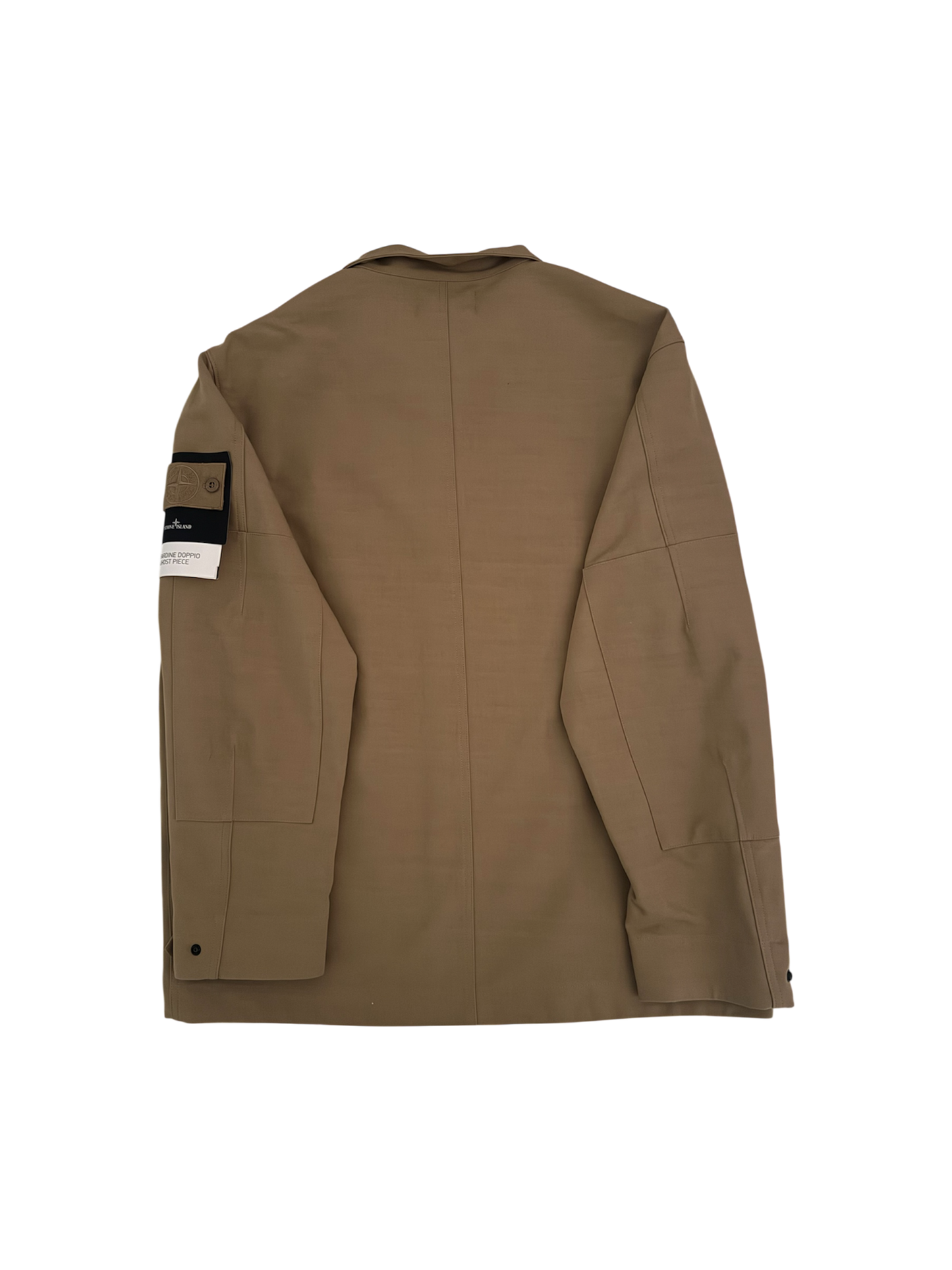 Stone Island 'Gabardine Doppio Brown Ghost Piece' Jacket - Large