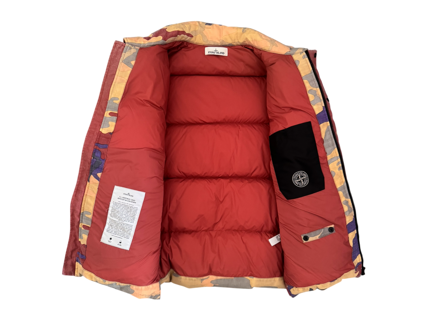 Piumino Stone Island 'Heritage Camo' Down - Large