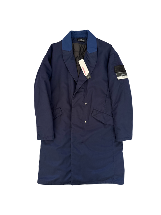 Stone Island Shadow Project Blue 'Hollowcore Poly Light' Parka - Large