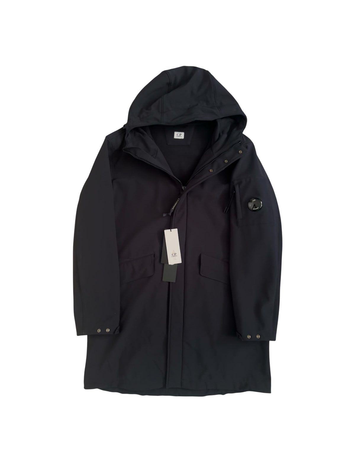 C.P. Company Navy CP Shell Long Jacket