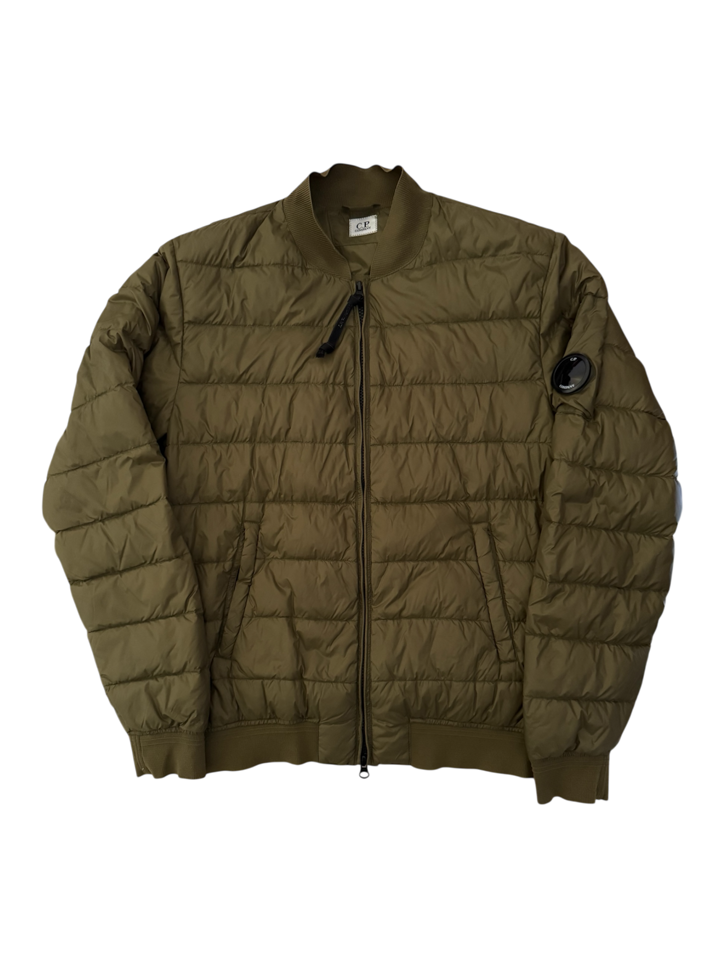 C.P. Company Khaki Puffer - 48 (Medium)