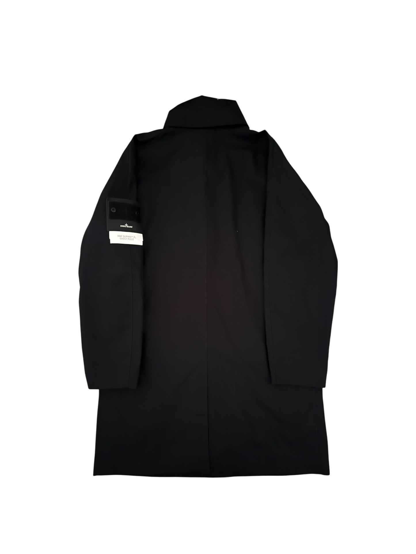 Stone Island 'Mac Supima 2L Ghost Piece' Long Jacket - XL