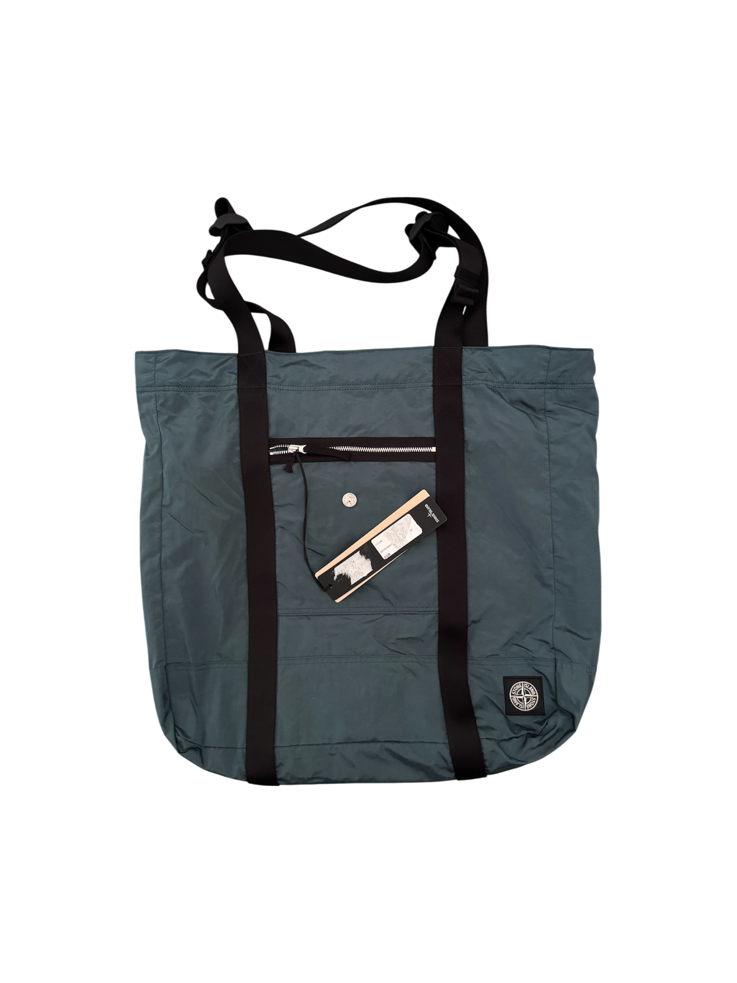 Stone Island Green Nylon Metal Bag - Unisize