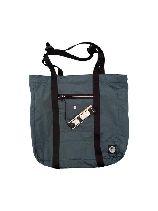 Stone Island Green Nylon Metal Bag - Unisize