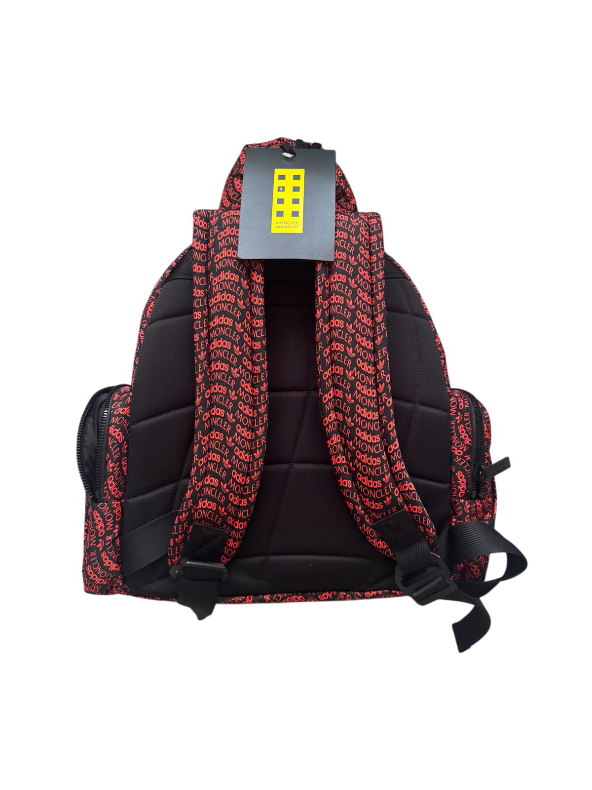 Zaino Moncler x Adidas 2023 Rosso/Nero - Unisize