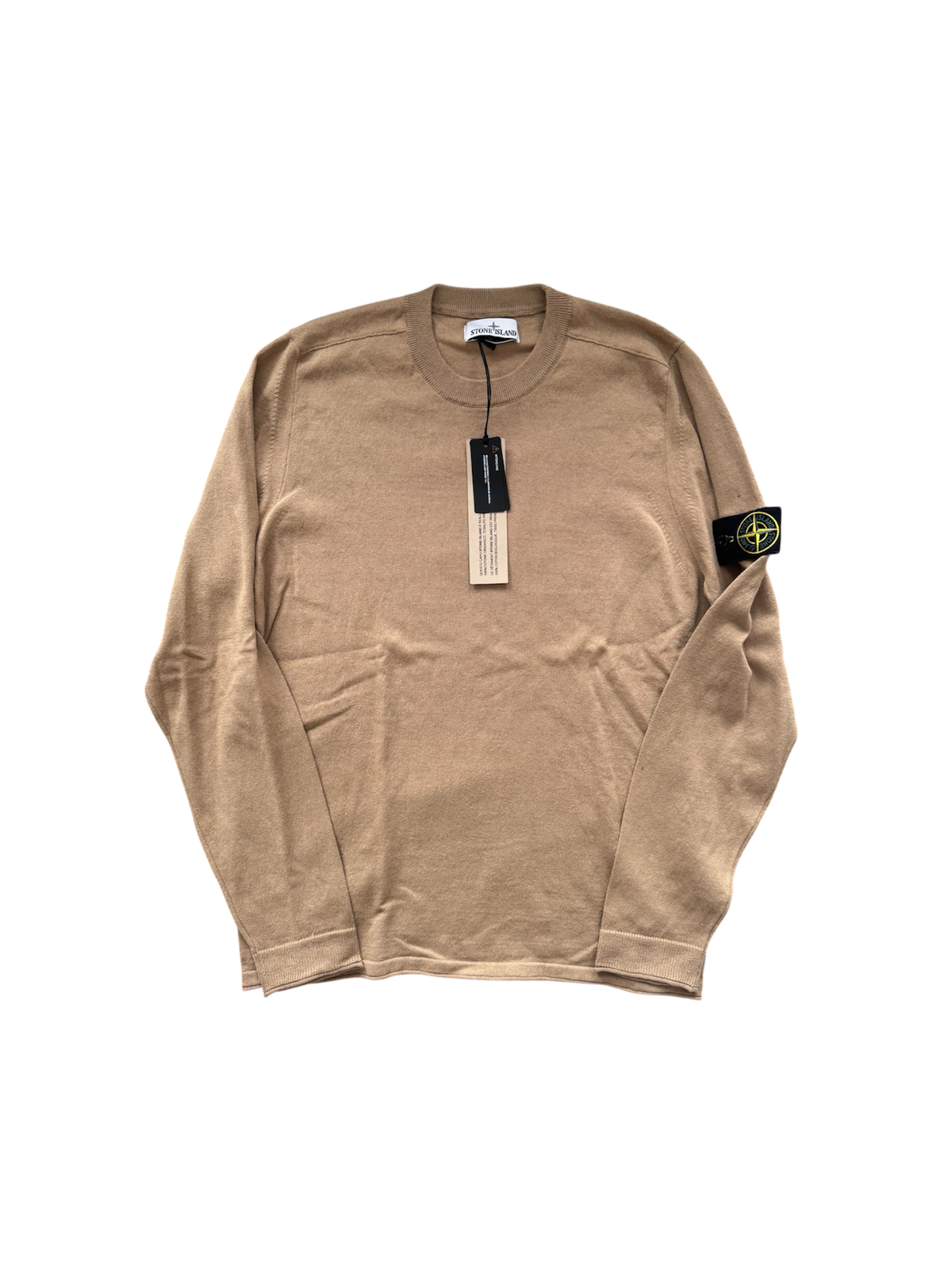 Stone Island 2025 Sand Crewneck - Large