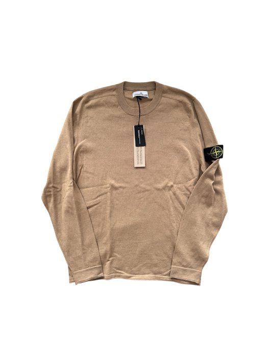 Stone Island 2025 Sand Crewneck - Large
