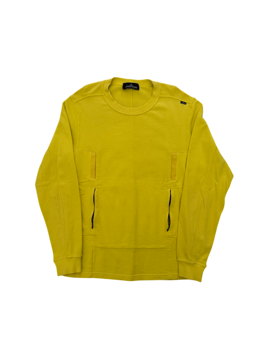 Felpa Stone Island Shadow Project Gialla - Medium