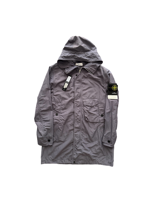 Stone Island 'Micro Reps' Violet Trench - Large