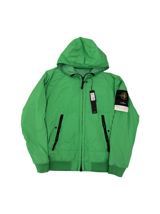 Stone Island Green 'Comfort Tech Composite' Reversible Jacket - Large