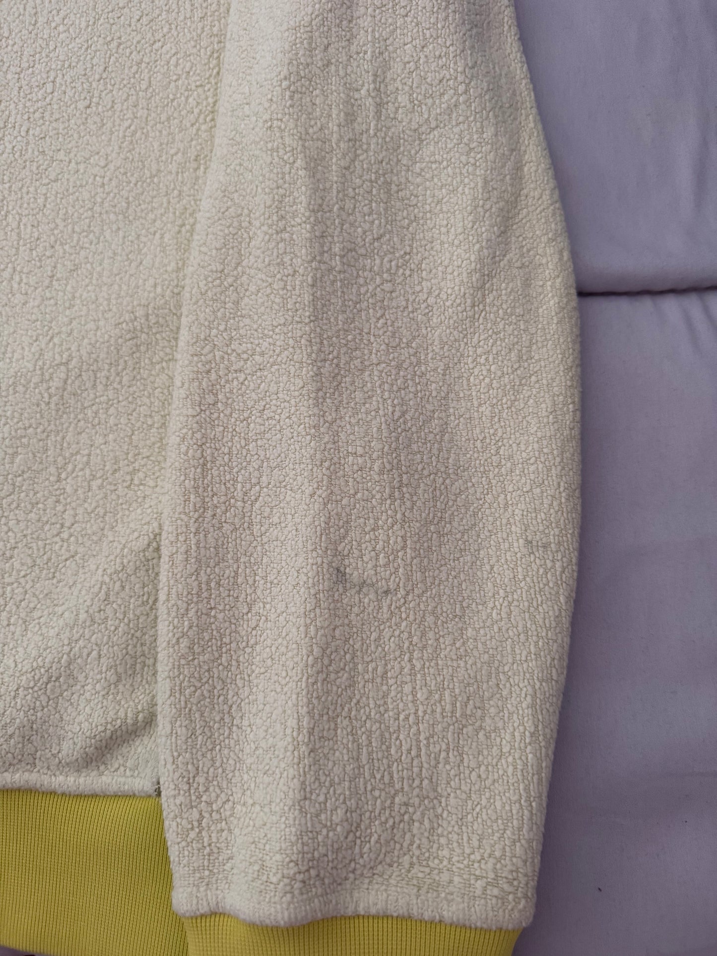 Stone Island Lime Teddy Pullover - Medium
