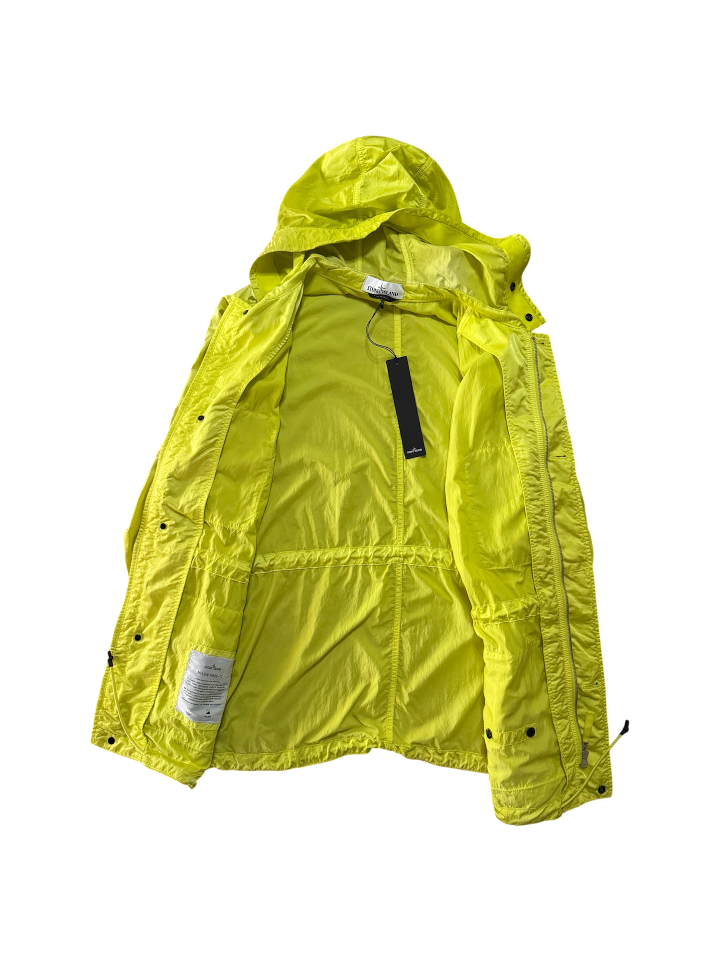 Giacca Stone Island 'Nylon Raso' Gialla - Large