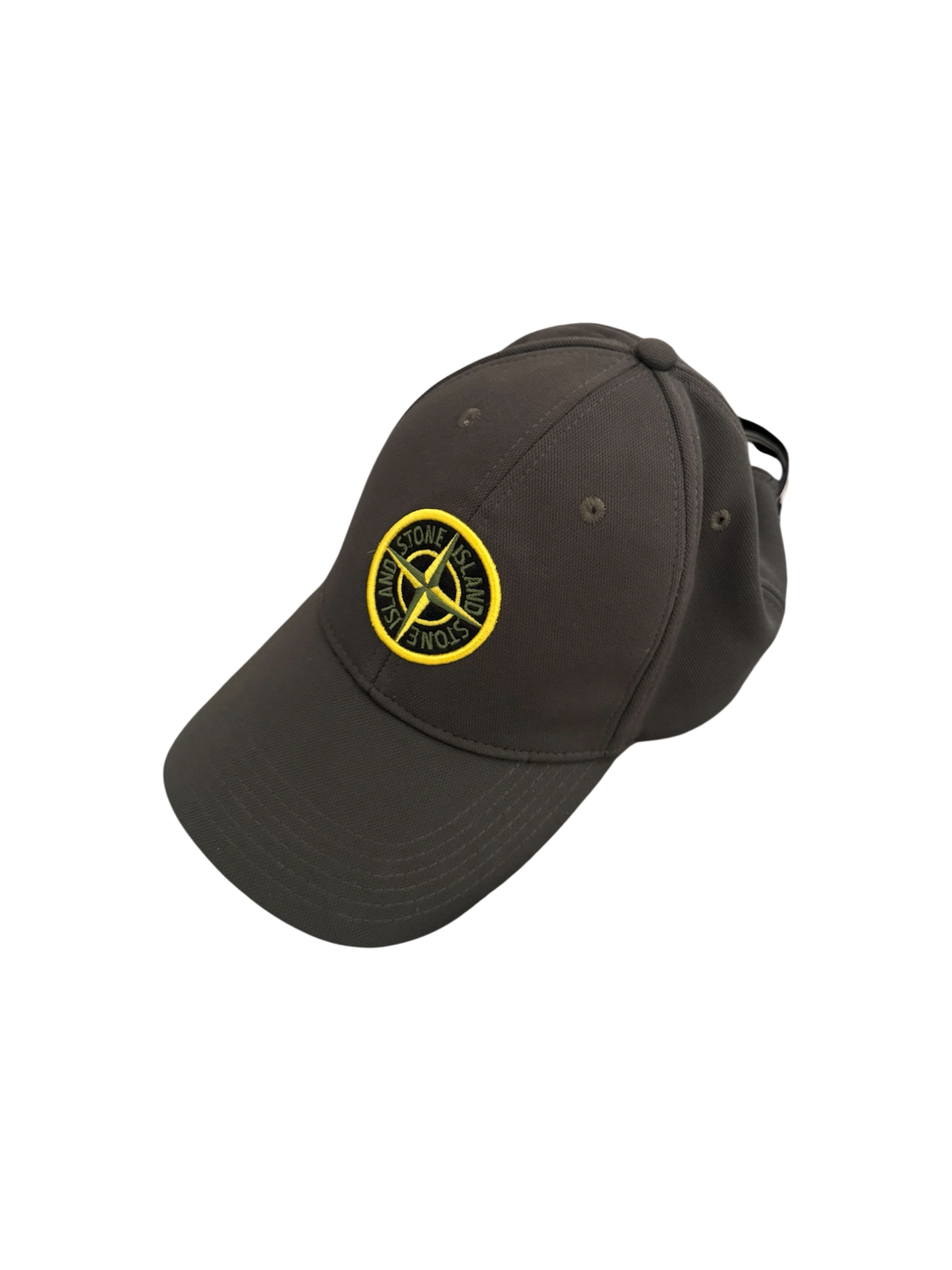 Stone Island Khaki Logo Cap - Medium