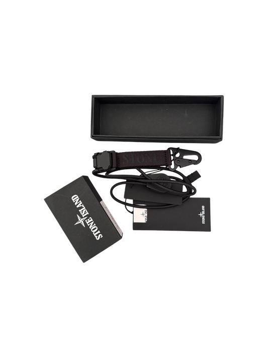 Stone Island 2025 Black Keychain - Unisize