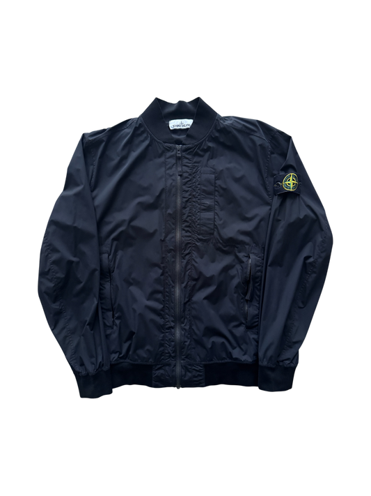 Stone Island Black 'Skin Touch Nylon TC' Jacket - Medium