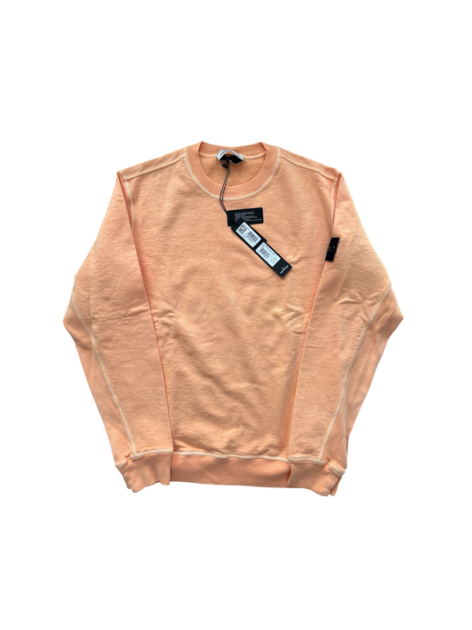 Stone Island 2025 Orange Crewneck - Large