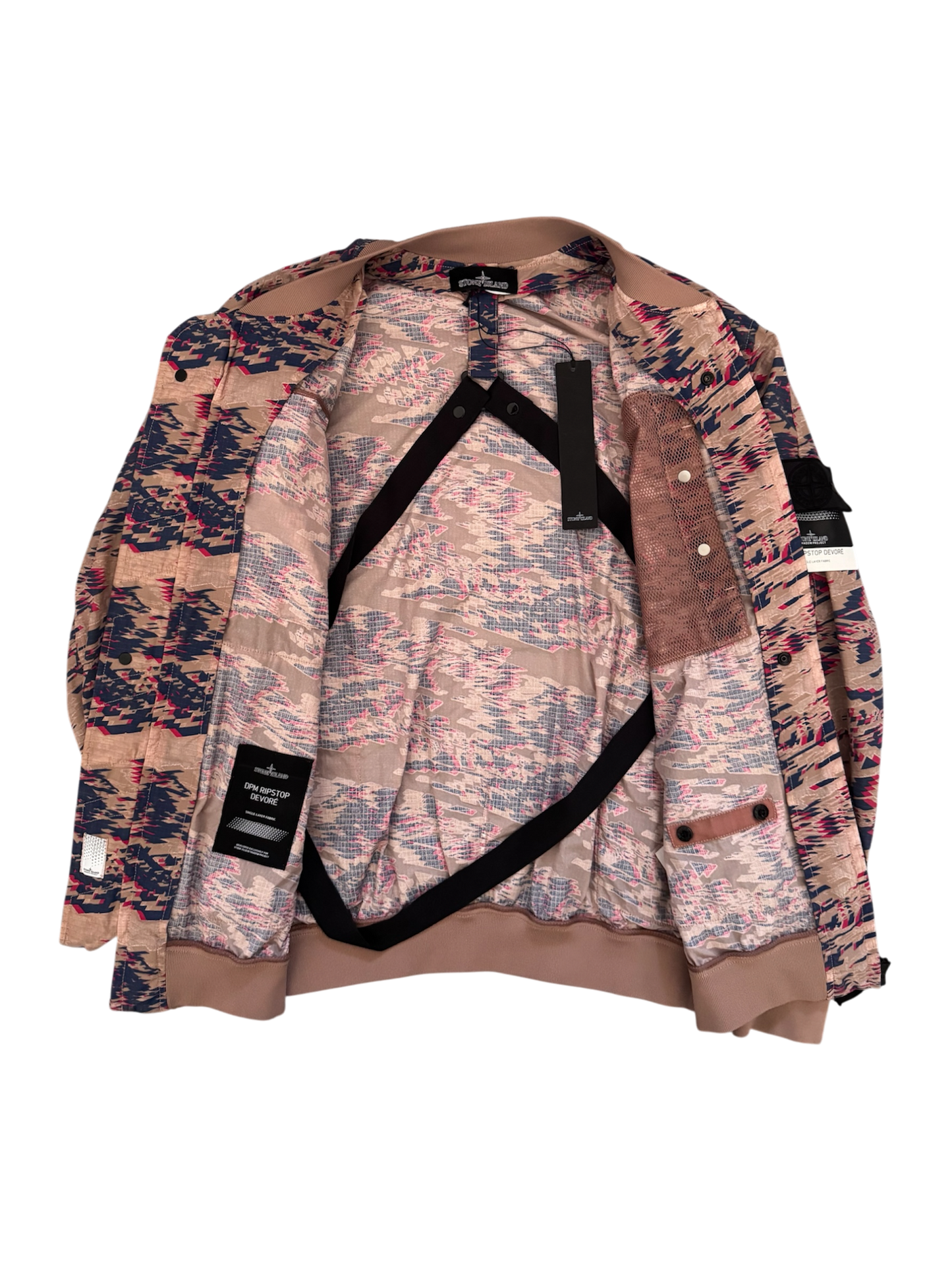 Stone Island Shadow Project Pink 'DPM Ripstop Devorè' Jacket - Medium