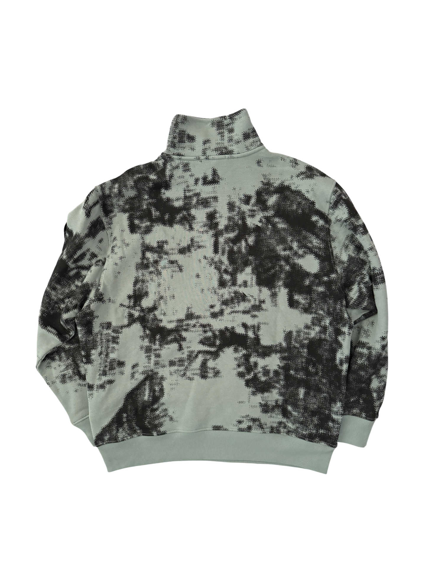 Stone Island 2025 Earth Mapping Camo Half-Zip Sweater - XL