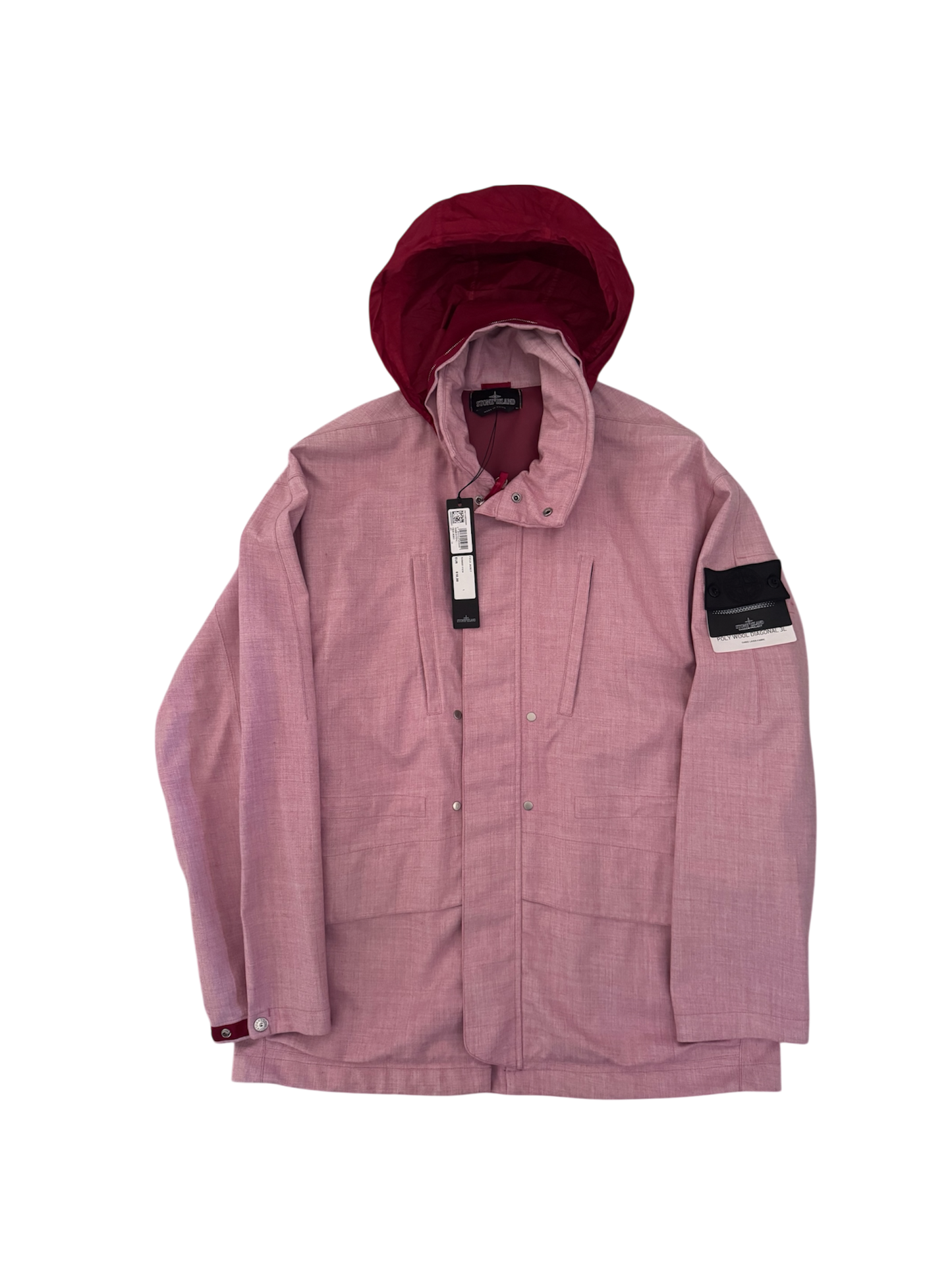 Giacca Stone Island Shadow Project 'Poly Wool Diagonal 3L' - Large