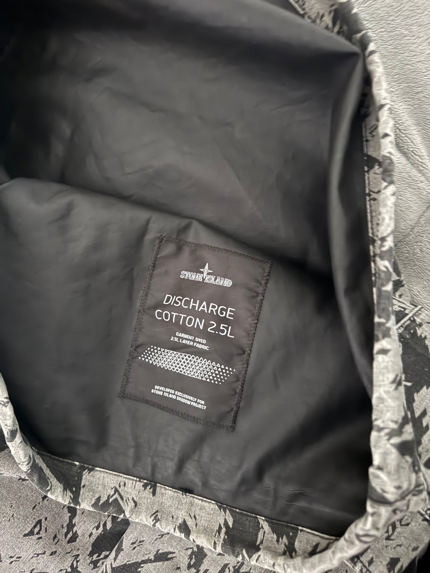 Stone Island Shadow Project 'Discharge Cotton 2.5L' Smock - Medium