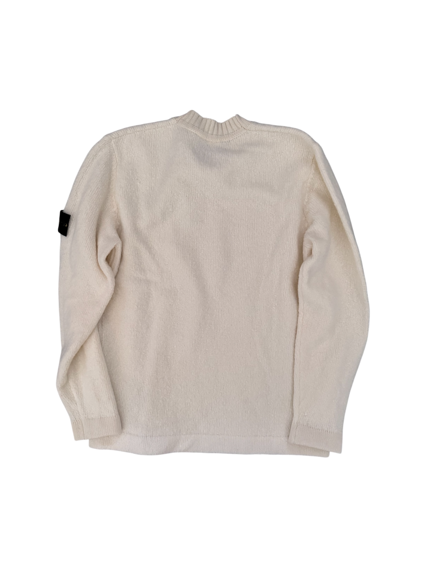 Stone Island 2024 Cream Wool Crewneck - XXL